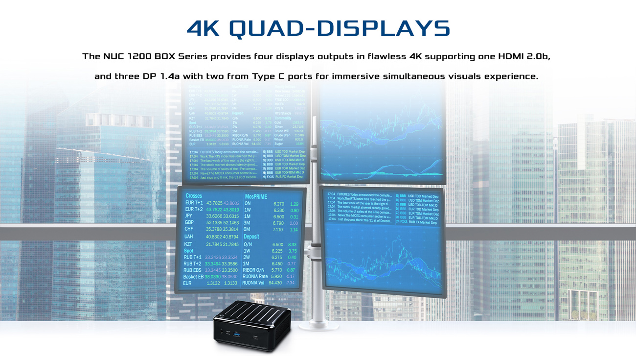 Asrock Industrial Nuc Box Series Nuc Box P Black Fanned Box